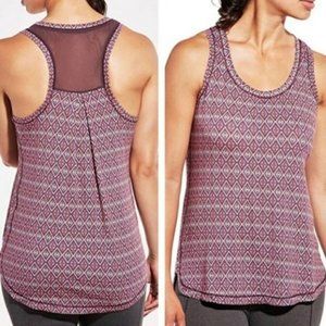 CALIA by Carrie Underwood Purple & Pink Patterned Tank Top Size XL